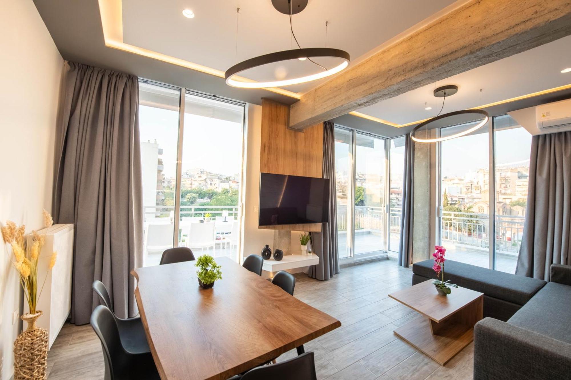 Skia Luxury Living Above The Walls سالونيك المظهر الخارجي الصورة