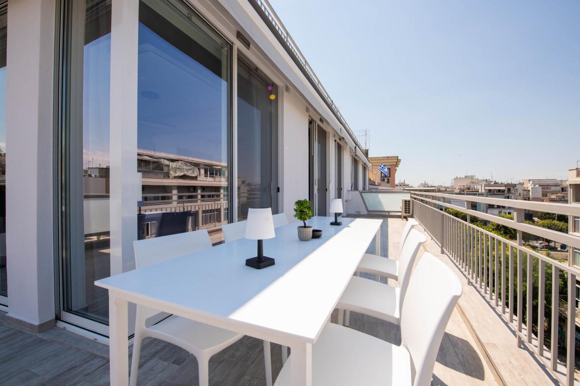 Skia Luxury Living Above The Walls سالونيك المظهر الخارجي الصورة
