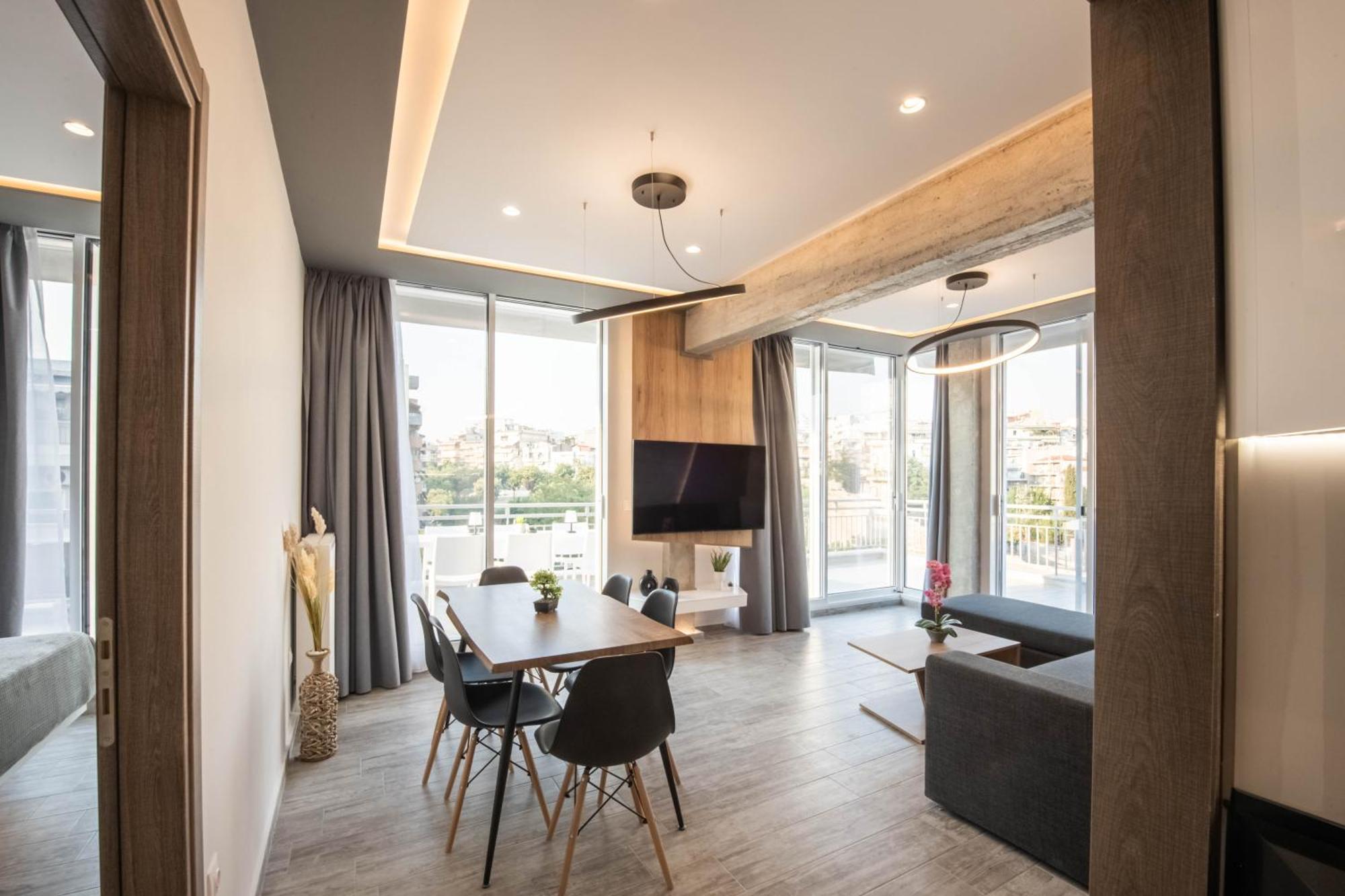 Skia Luxury Living Above The Walls سالونيك المظهر الخارجي الصورة