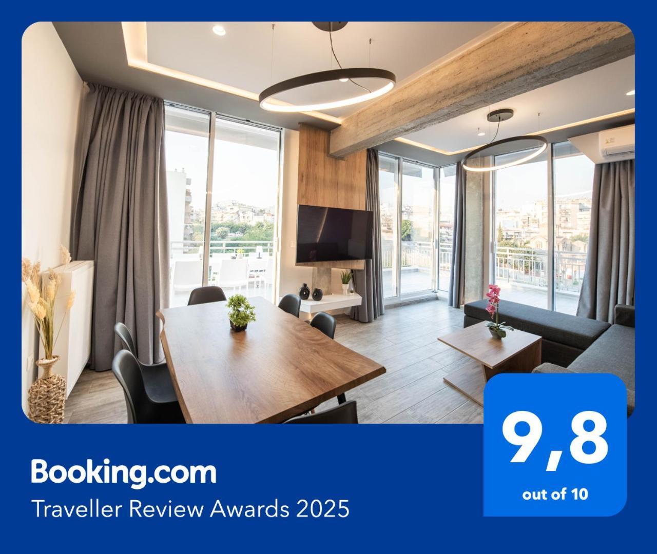 Skia Luxury Living Above The Walls سالونيك المظهر الخارجي الصورة